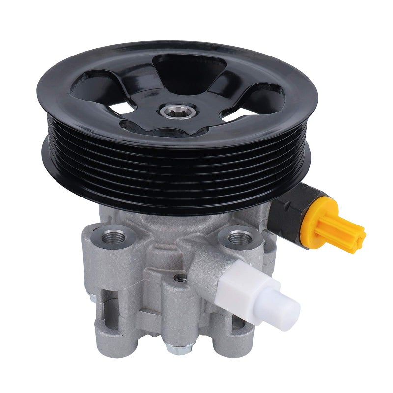 IRONTEK مضخة توجيه الطاقة IRONTEK 21-5447 تناسب 2007 2008 2009 لسيارة لكزس RX350 3.5L، 2005 2006 2007 2008 2009 2010 2011 2012 2013 2014 2015 لسيارة تويوتا تاكوما 4.0L مضخة مساعدة للطاقة 21-5447 مع بكرة - Image 2